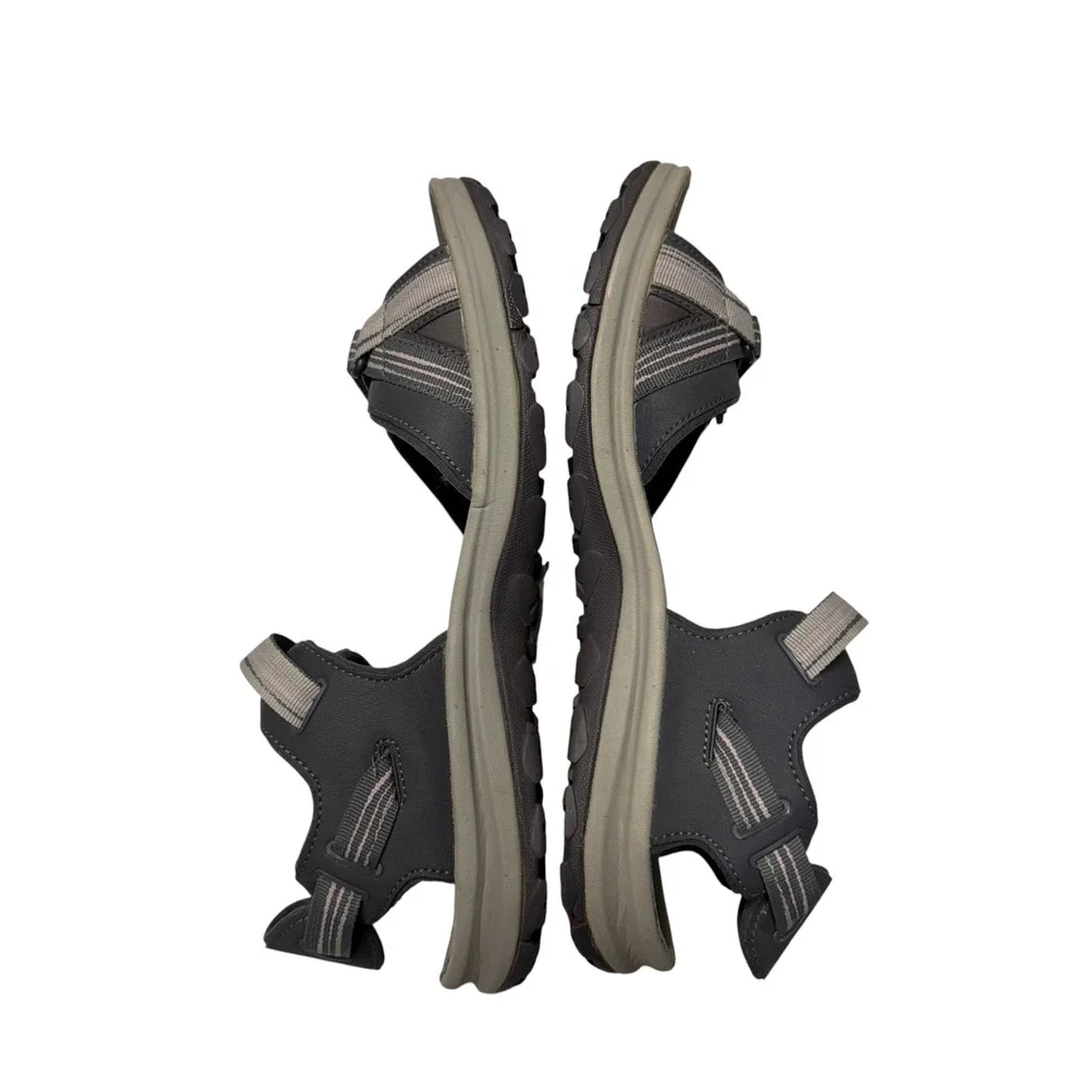 Keen Terradora Il Sandal Women 11 Open Toe Grey Pink Hiking Sport Straps 1022448